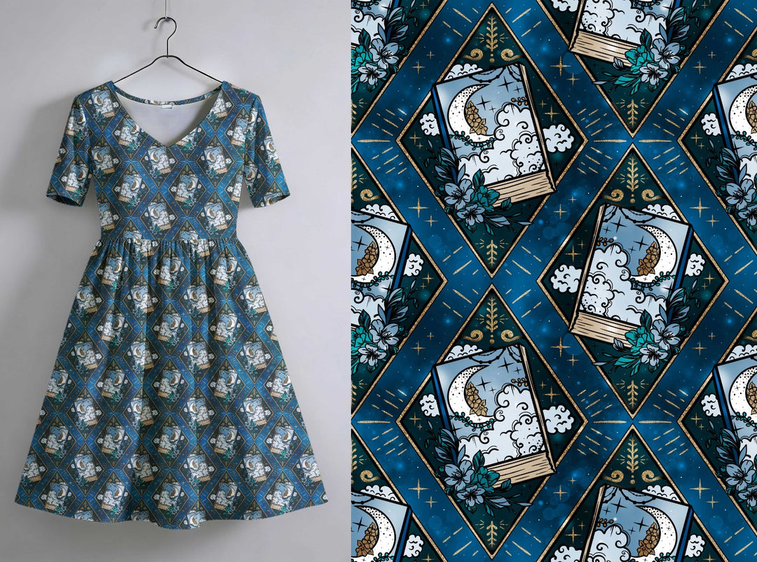 Lunas garden blue