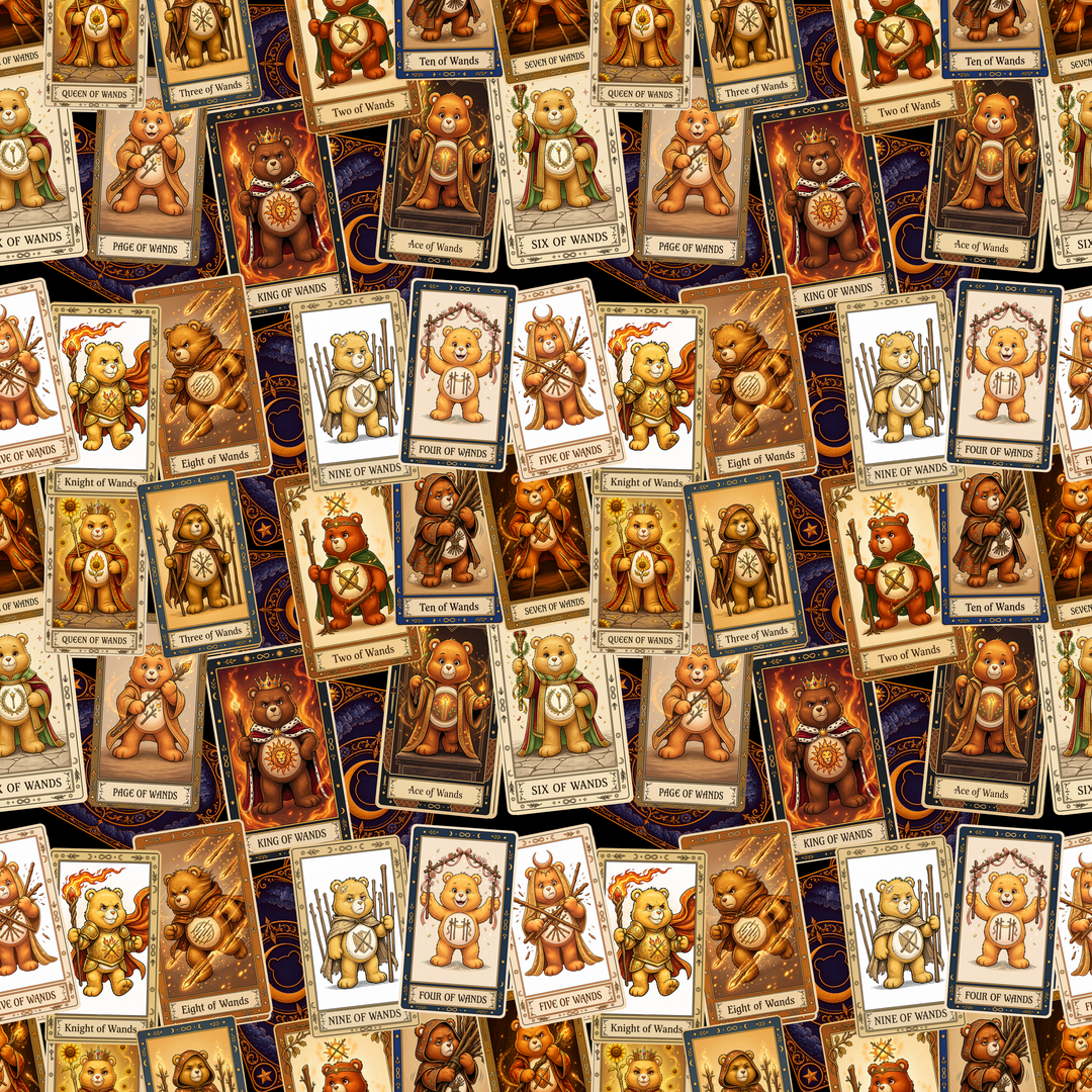 Tarot bears sunset