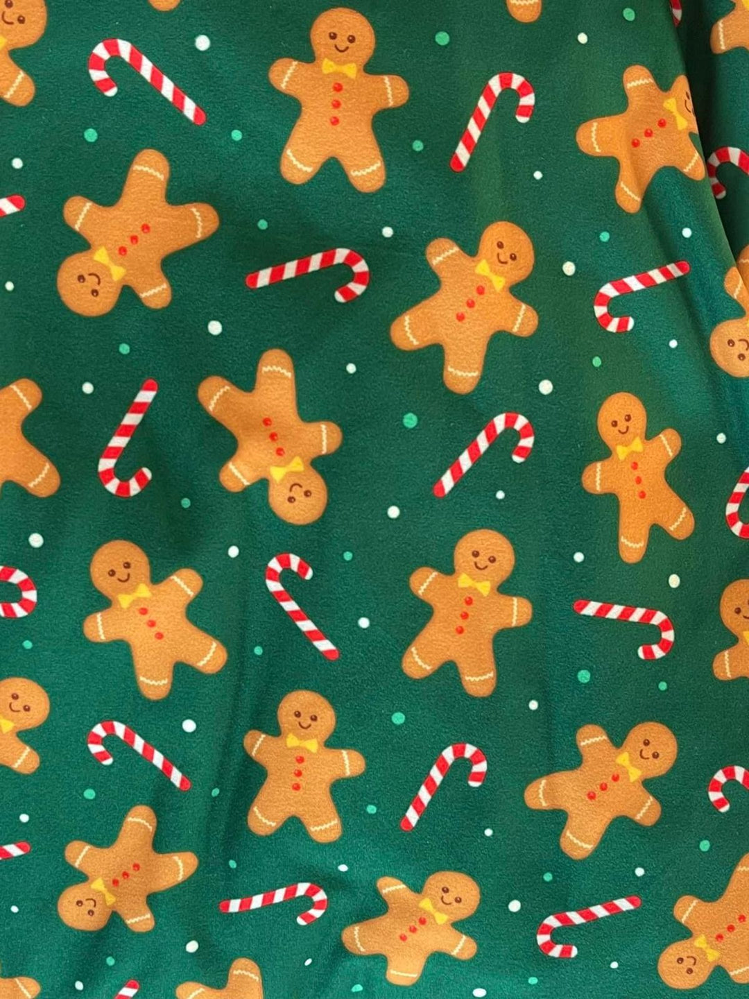 Green gingerbread candy