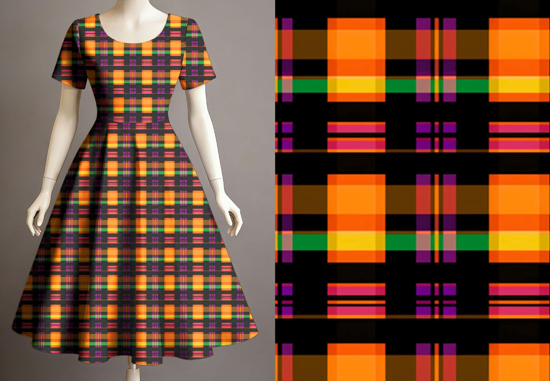 Midnight tartan