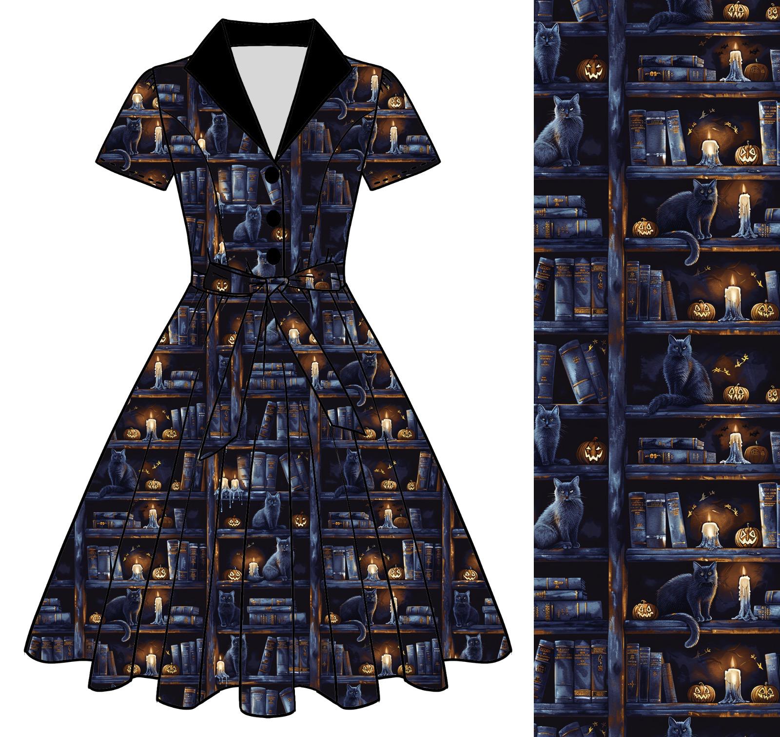 Rizzo cats bookshelf