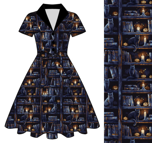 Rizzo cats bookshelf