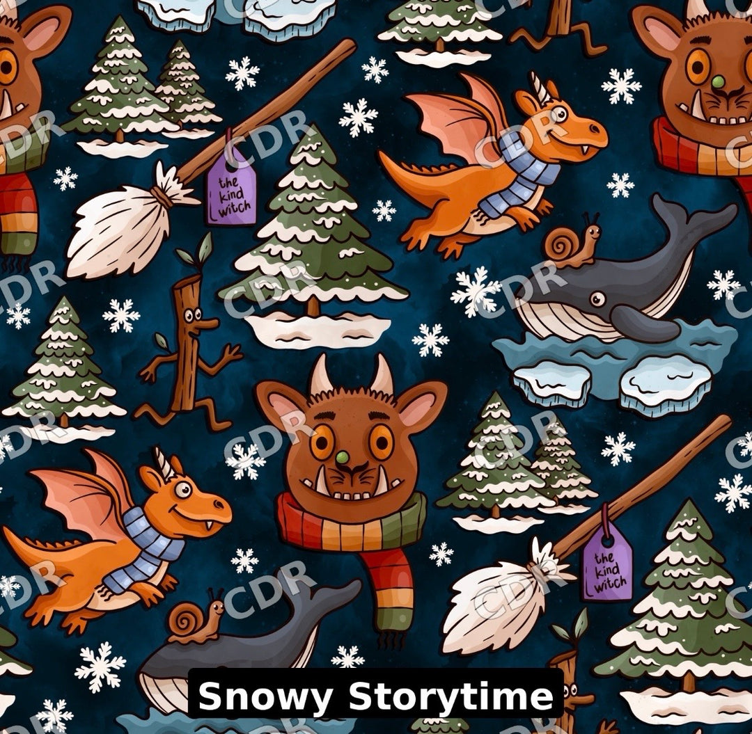 Snowy story time