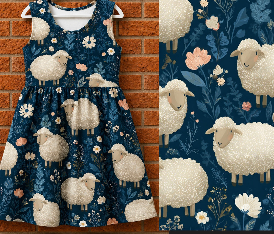 Moonlit flock