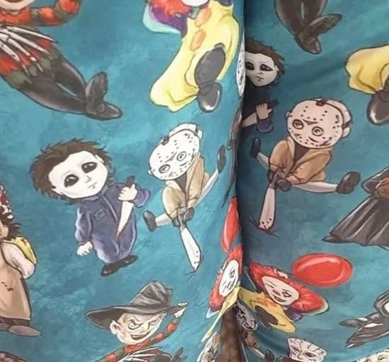 Horror on teal