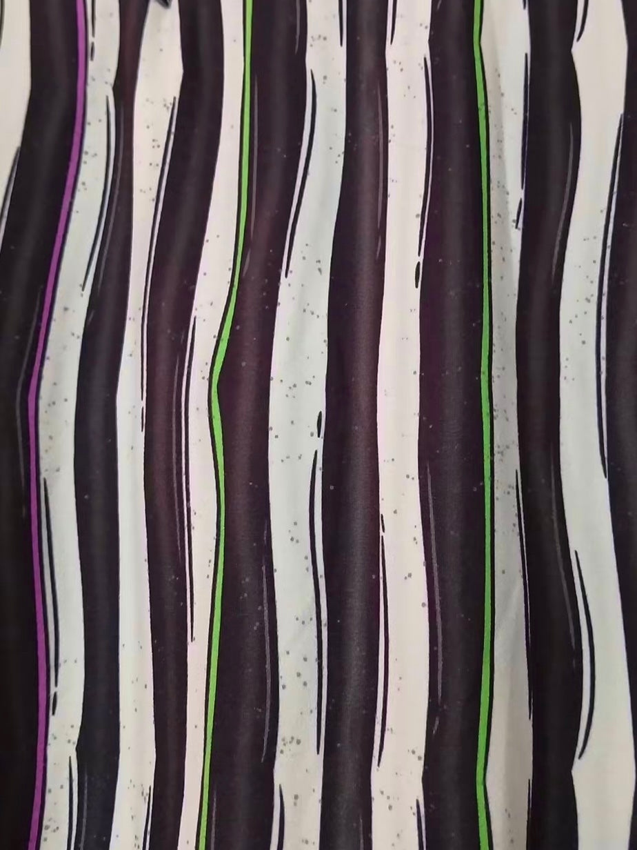 Beetle juice stripes