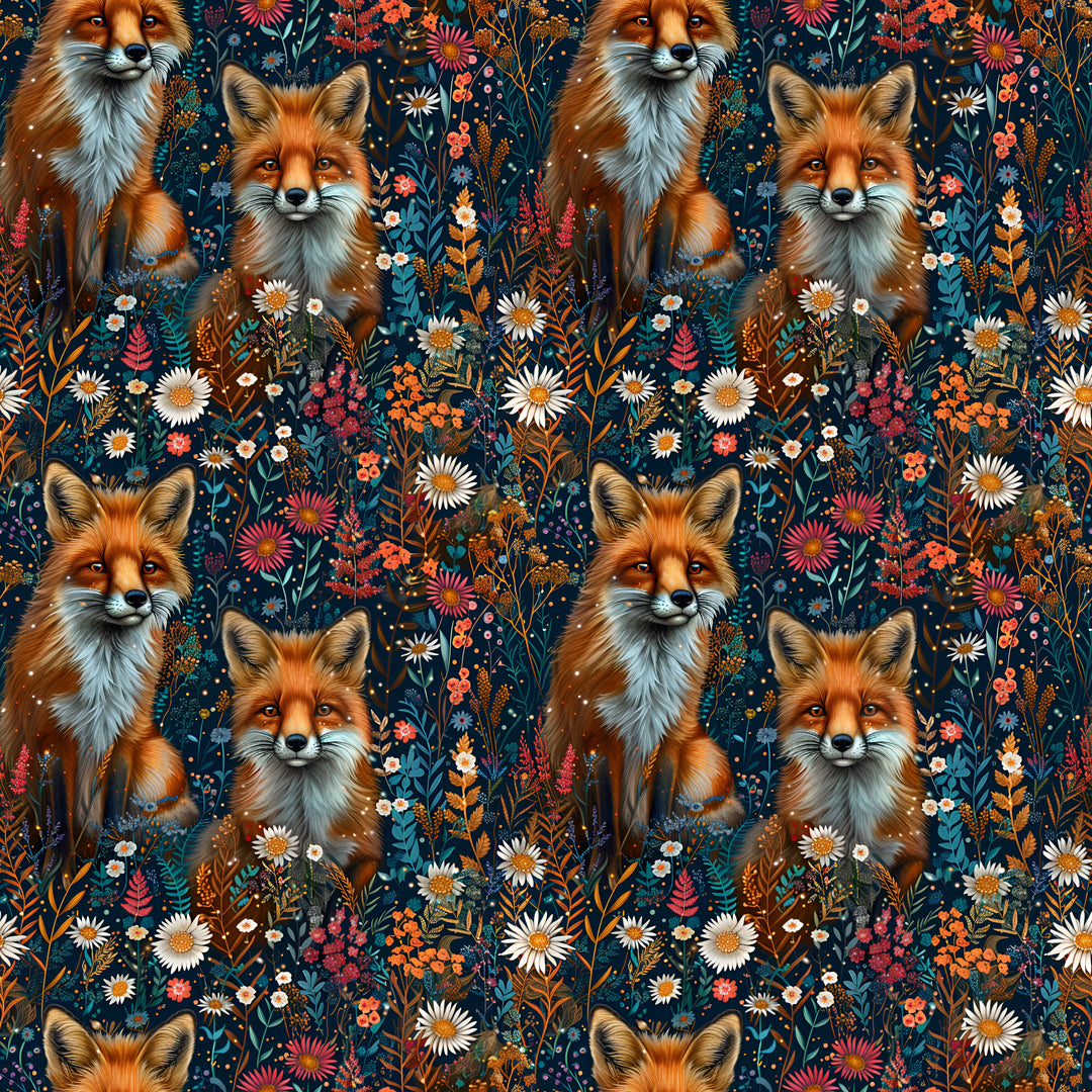 Floral fox