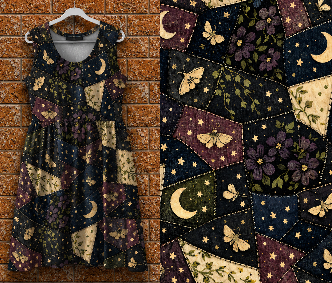 Patchwork night garden