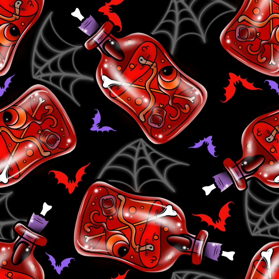Spooky Potion Bottles