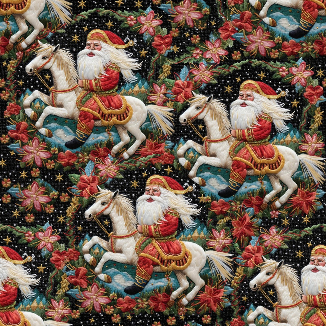 Santa on Horse