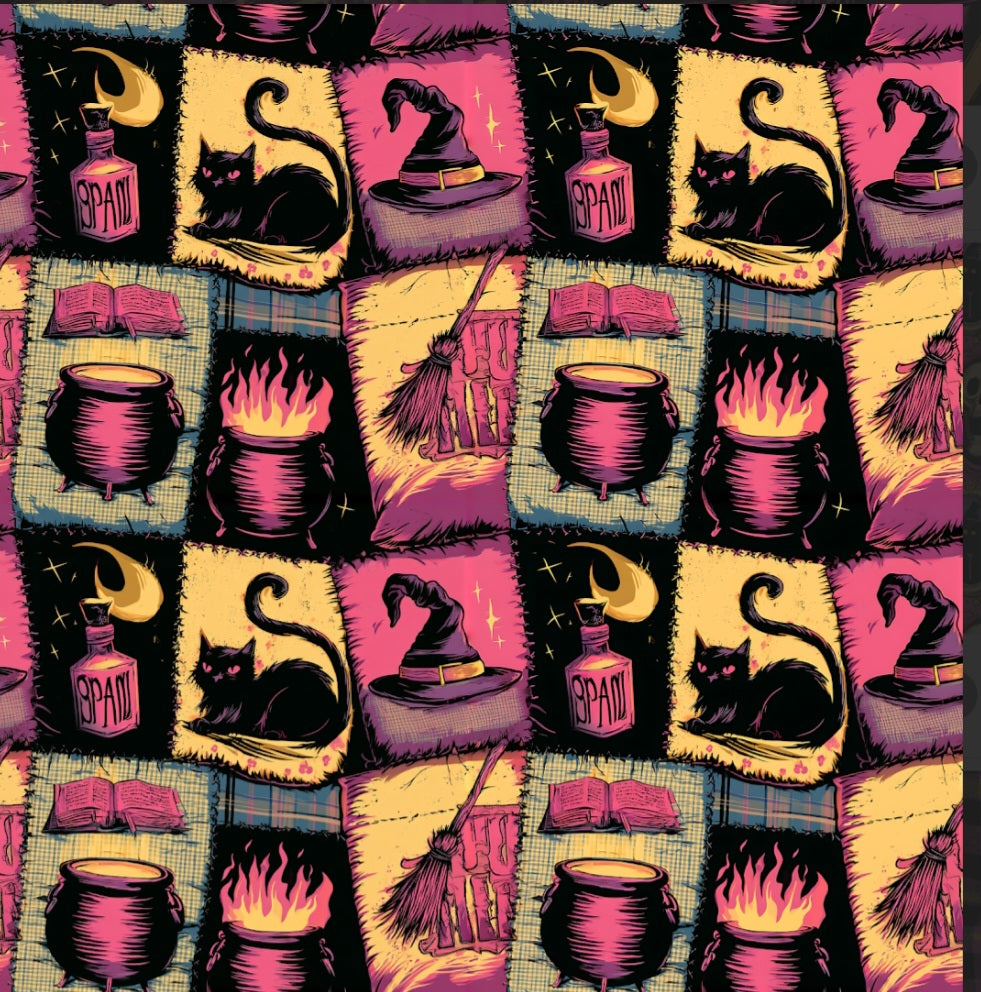 Witches Spell Stamps