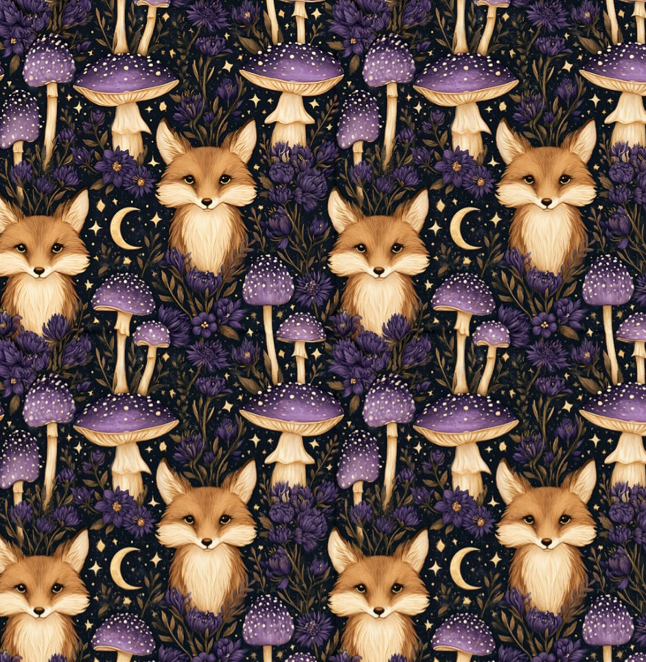 Enchanted Foxes &amp; Mushrooms