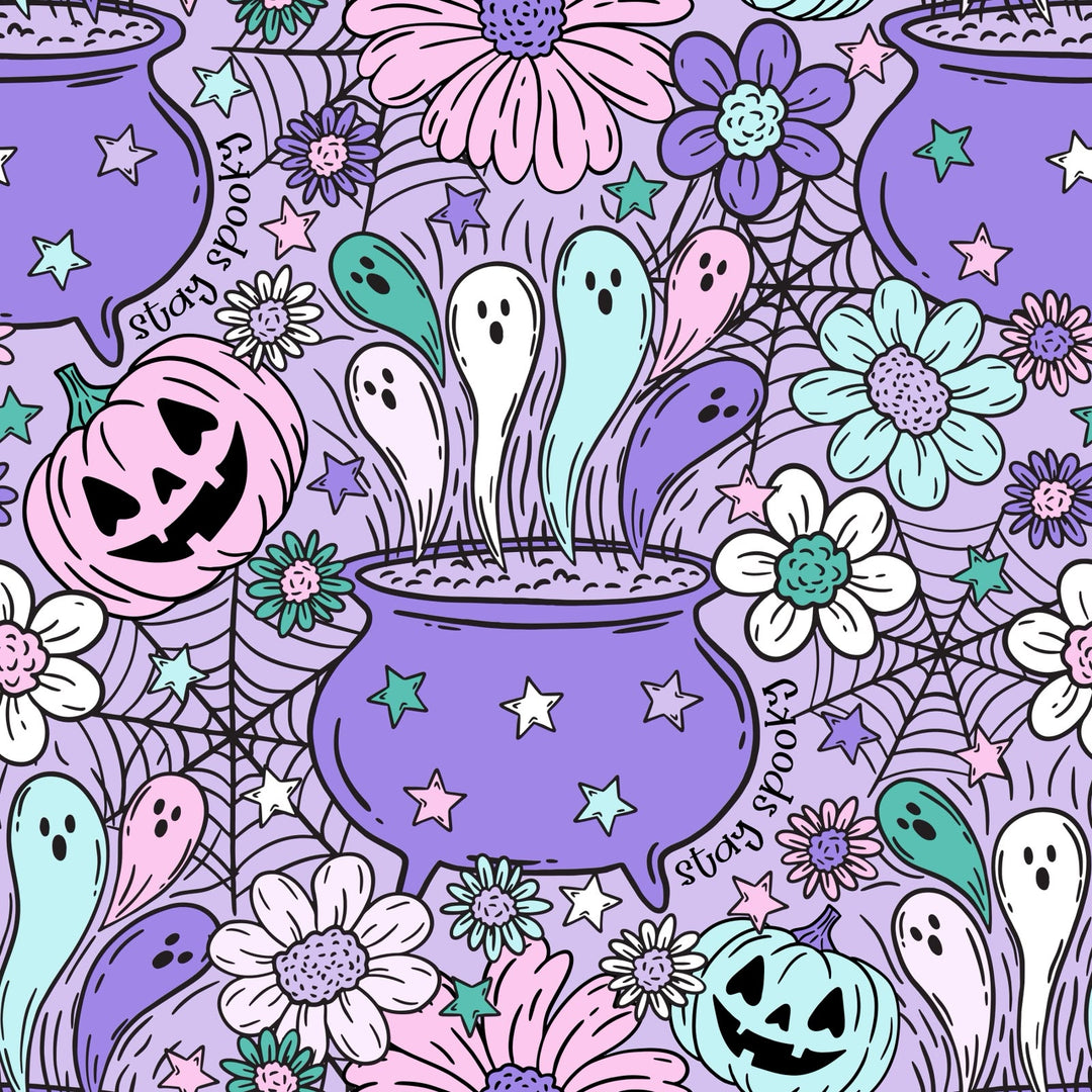 Pastel Ghosts &amp; Pumpkins