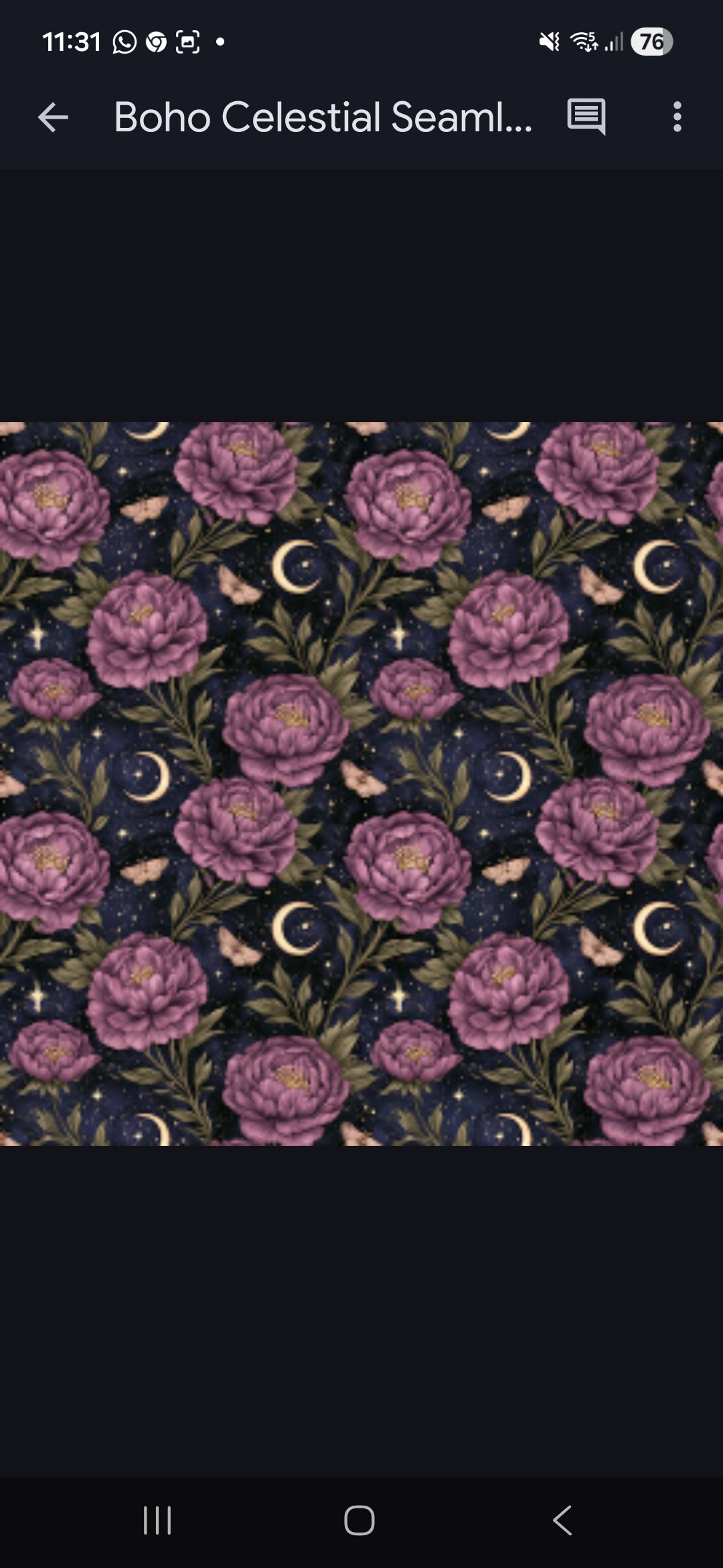 Moonlit Peony Garden