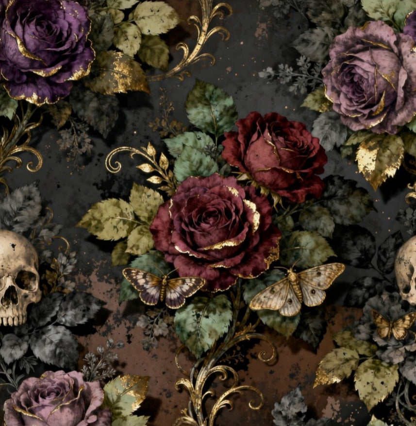 Gilded Gothic Rose