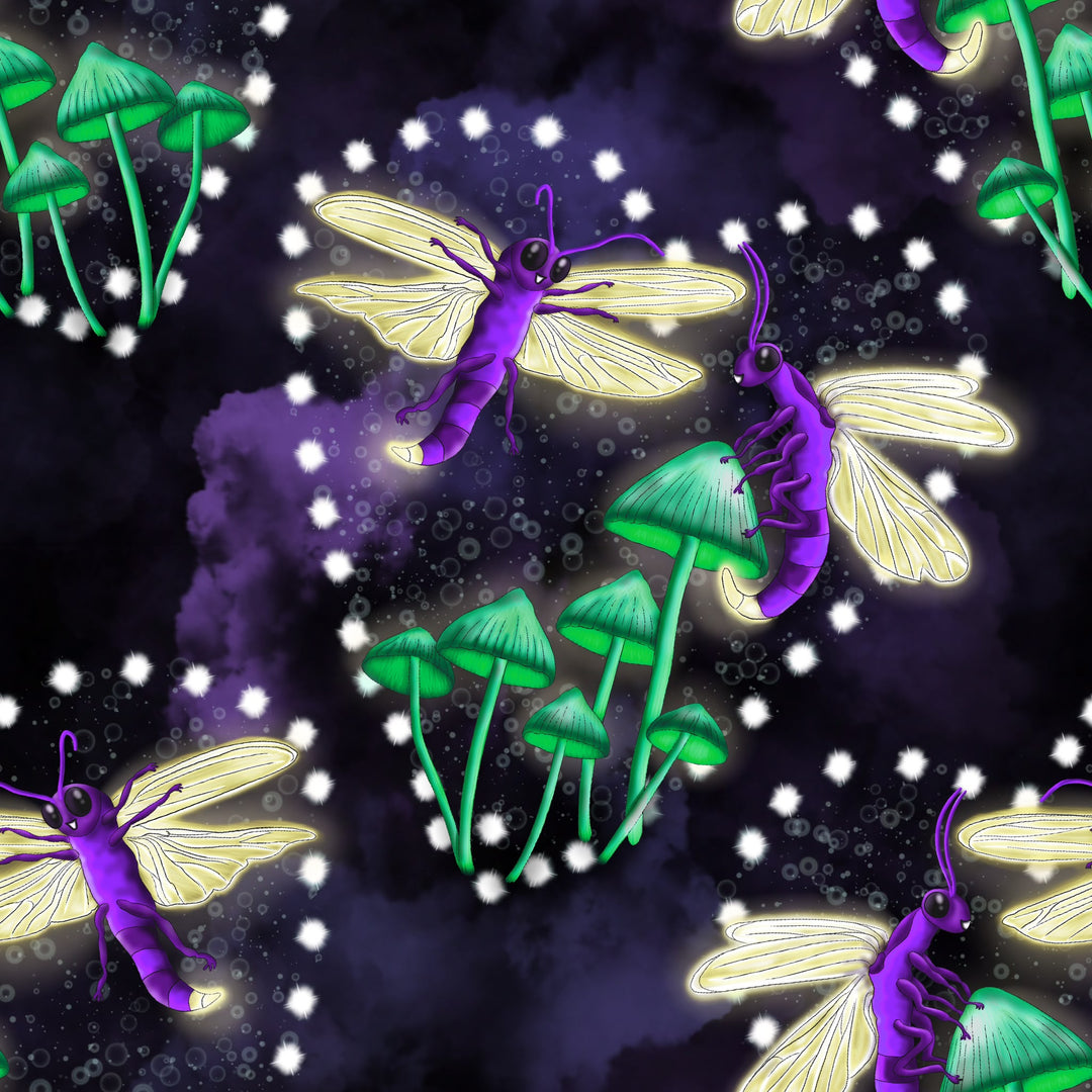 Enchanted Glowing Fireflies