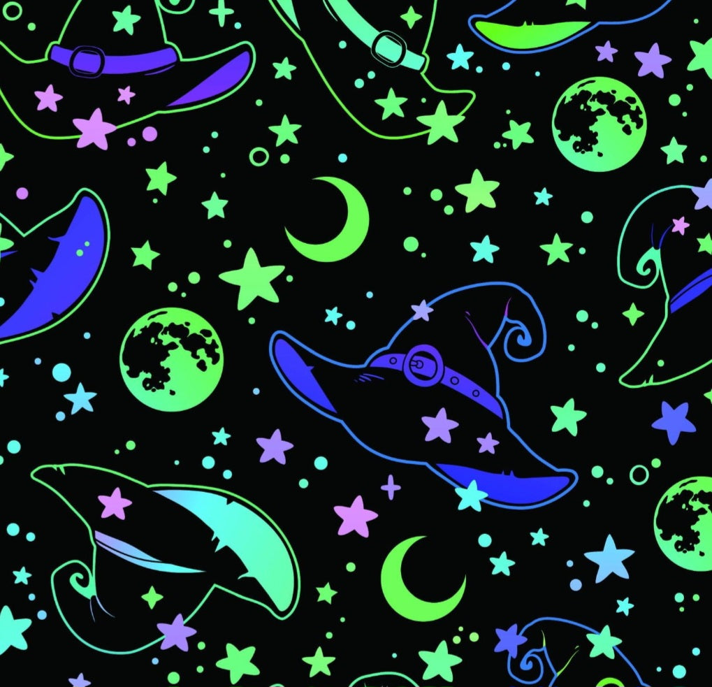 Neon Witches Hat