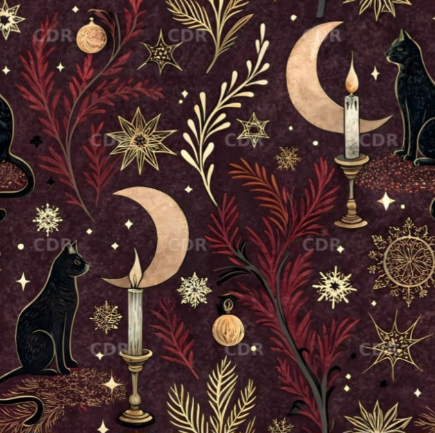 Crimson Moon Cat