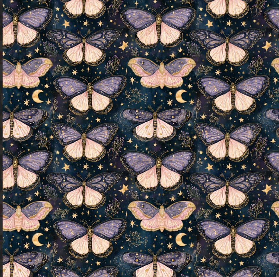 Moonlit Moth Meadow