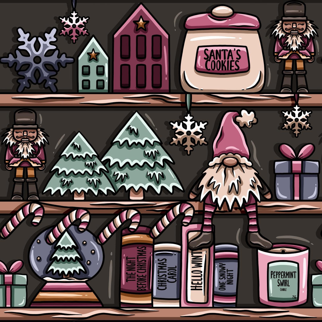 Xmas Gnome Shelf