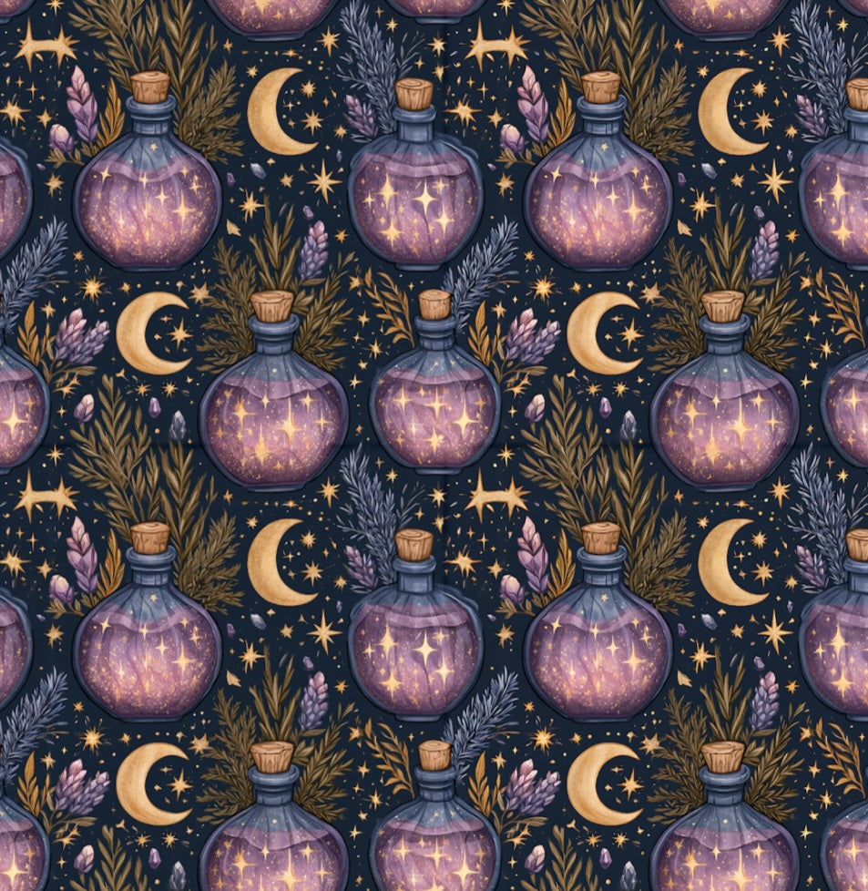Starlit Potion Bottles